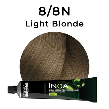 L'OREAL - INOA_iNOA 8/8N Light Blonde_Cosmetic World